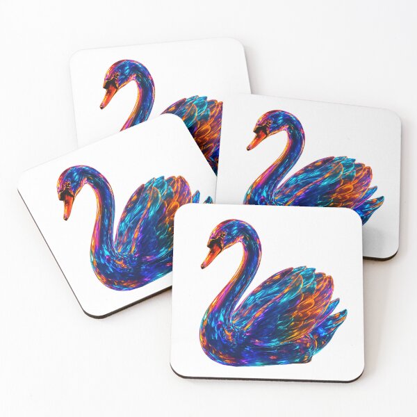 Item preview, Wonderful Swan – Unique Art designed and sold by GloriousArtSKD.