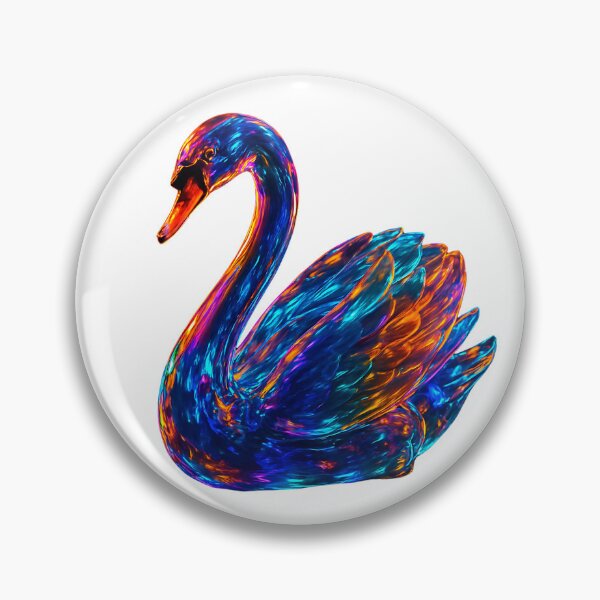 Item preview, Wonderful Swan – Unique Art designed and sold by GloriousArtSKD.