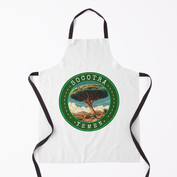 Item preview, Socotra Island in Yemen, Vintage Travel Art Circle Emblem designed and sold by MaateoDesign.