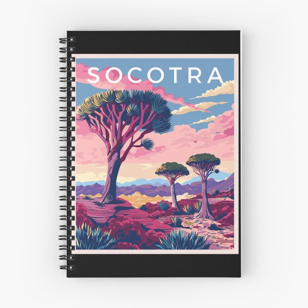 Item preview, Socotra in Yemen Vintage Art Travel Landscape designed and sold by MaateoDesign.