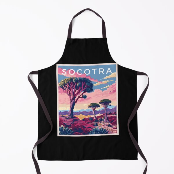 Item preview, Socotra in Yemen Vintage Art Travel Landscape designed and sold by MaateoDesign.