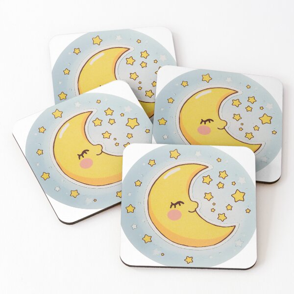 Item preview, Little Dreamer – Cute Dreamy Moon designed and sold by Lixxie29.