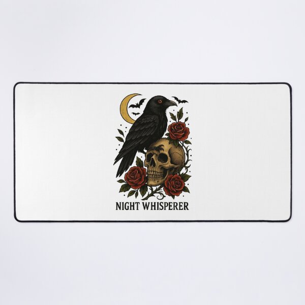 Item preview, Witchy Night Elegance – Neo Traditional Tattoo Halloween Art designed and sold by ALITOPRINCE.