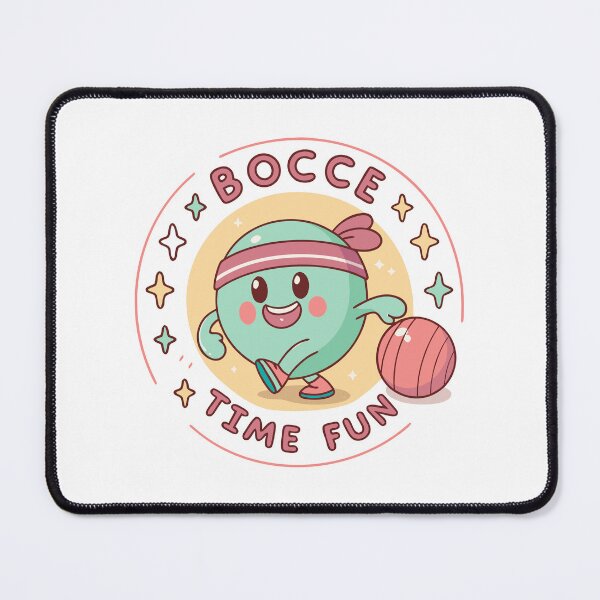 Item preview, Cute Cartoon Bocce Ball – “Bocce Time Fun” designed and sold by VividOrganica.