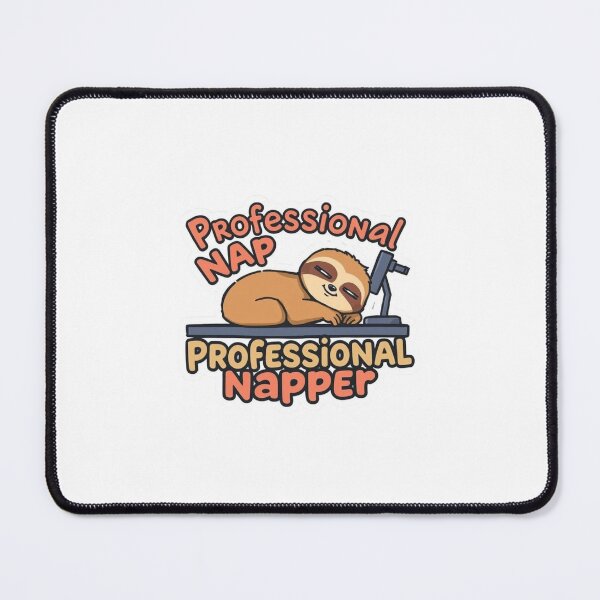 Item preview, Sleeping Sloth Funny Cartoon – Lazy Animal Artwork designed and sold by PixelVibe782.