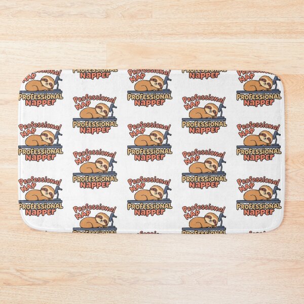 Item preview, Sleeping Sloth Funny Cartoon – Lazy Animal Artwork designed and sold by PixelVibe782.