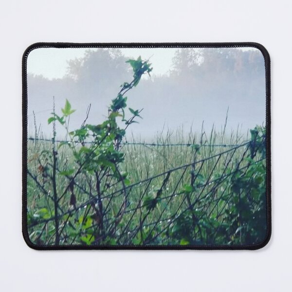 Item preview, Fog and the Old Cattle Fence designed and sold by BWFields.