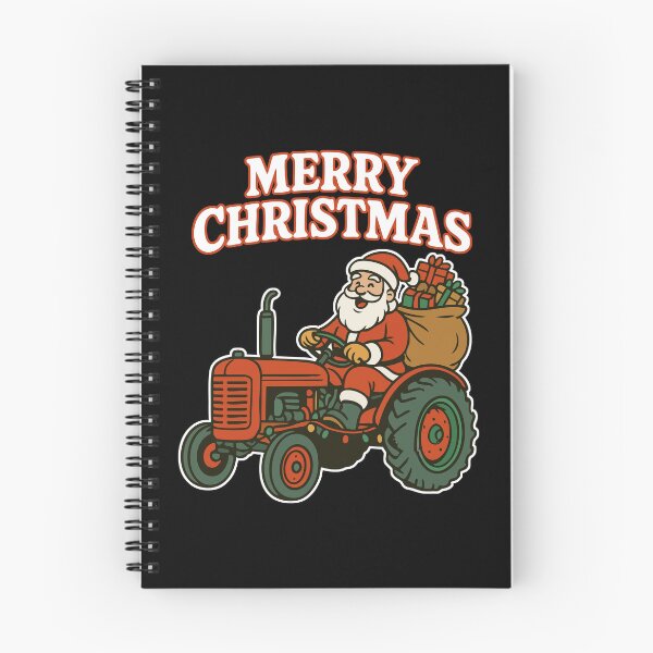 Item preview, Christmas Tractor Santa designed and sold by TomFrontierArt.