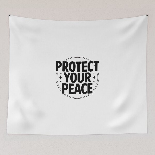 Item preview, Protect Your Peace - World Mental Health Day designed and sold by Enea Kelo.