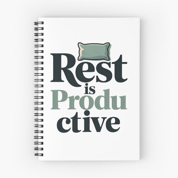 Item preview, Rest is Productive - World Mental Health Day designed and sold by Enea Kelo.