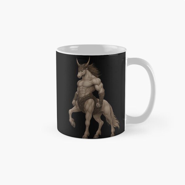 Item preview, Horned Centaur King in Regal Warrior Pose designed and sold by Daagath.