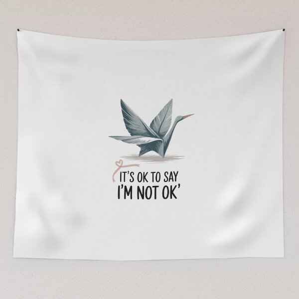 Item preview, It's OK Not to Be OK - World Mental Health Day designed and sold by Enea Kelo.