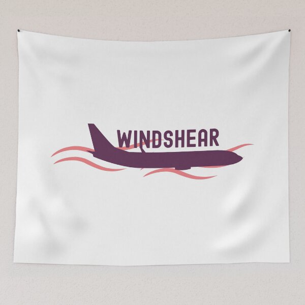 Item preview, Windshear – Aviation Cockpit Warning Design designed and sold by Aviator’s Gallery.