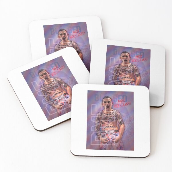 Item preview, Max “Blessed” Holloway Artwork – UFC BMF Champion & Hawaiian MMA Legend by GrizzlyGFX designed and sold by GrizzlyCollective.