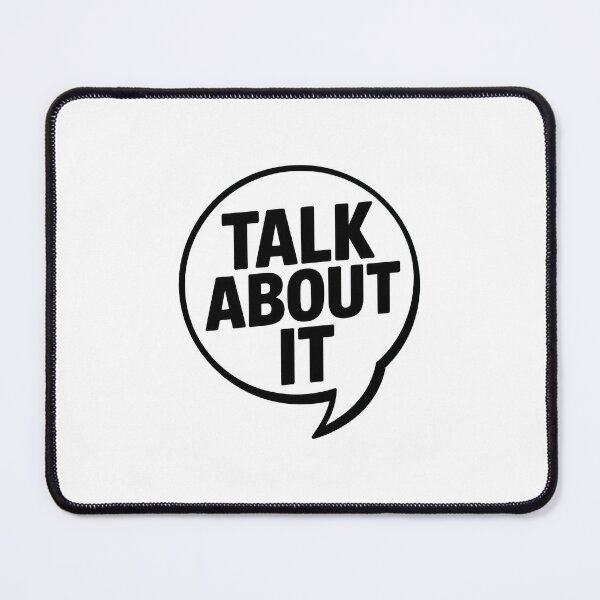 Item preview, Talk About It - World Mental Health Day designed and sold by Enea Kelo.