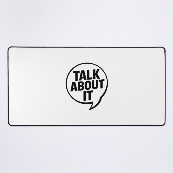 Item preview, Talk About It - World Mental Health Day designed and sold by Enea Kelo.