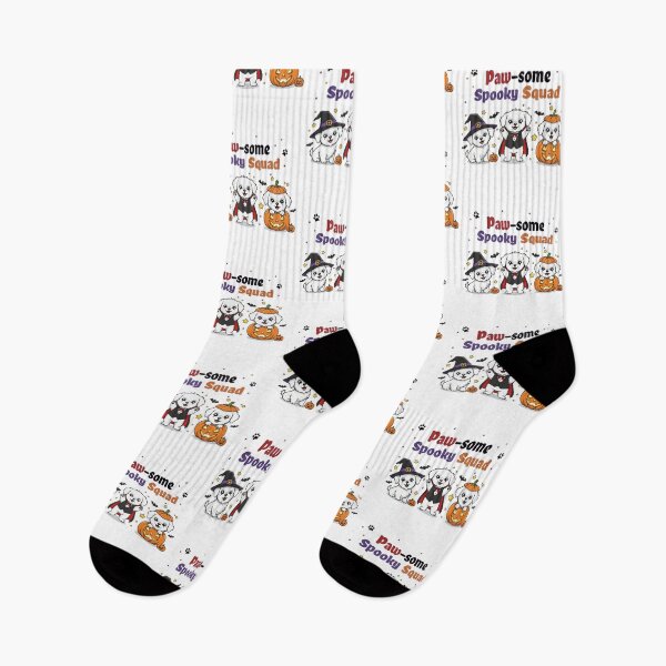 Item preview, Pawsome Spooky Squad – Cute Maltese Halloween designed and sold by The Real Life Symphony.