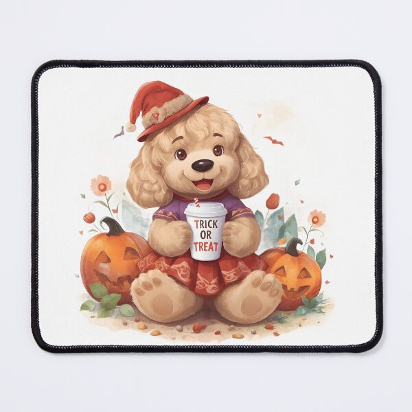 Item preview, Adorable Halloween Goldendoodle designed and sold by Kedspicedesign.