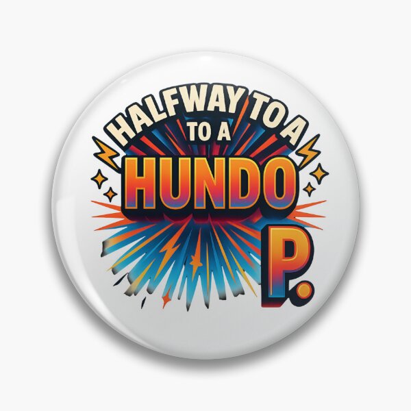 Item preview, Halfway to a Hundo - Motivational designed and sold by Nest & Thread.