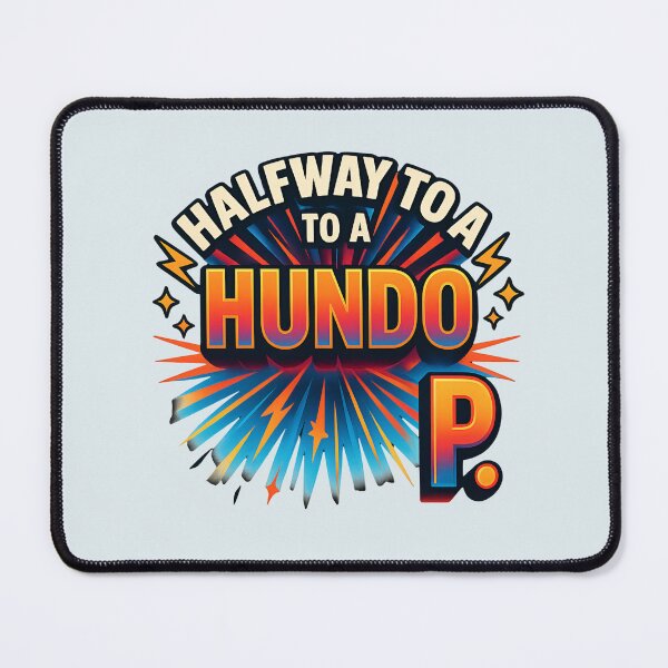 Item preview, Halfway to a Hundo - Motivational designed and sold by Nest & Thread.