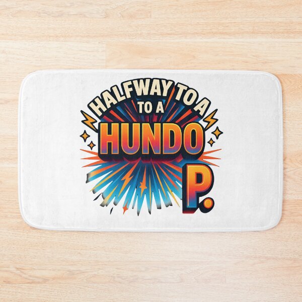 Item preview, Halfway to a Hundo - Motivational designed and sold by Nest & Thread.