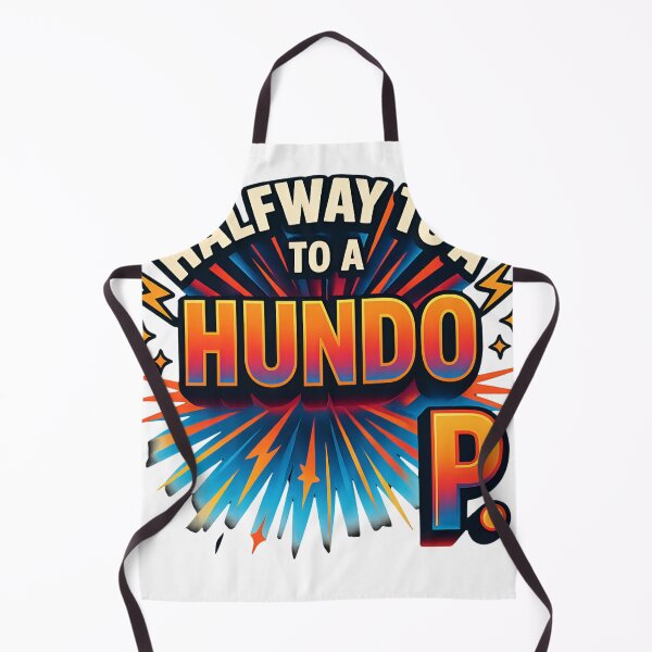 Item preview, Halfway to a Hundo - Motivational designed and sold by Nest & Thread.