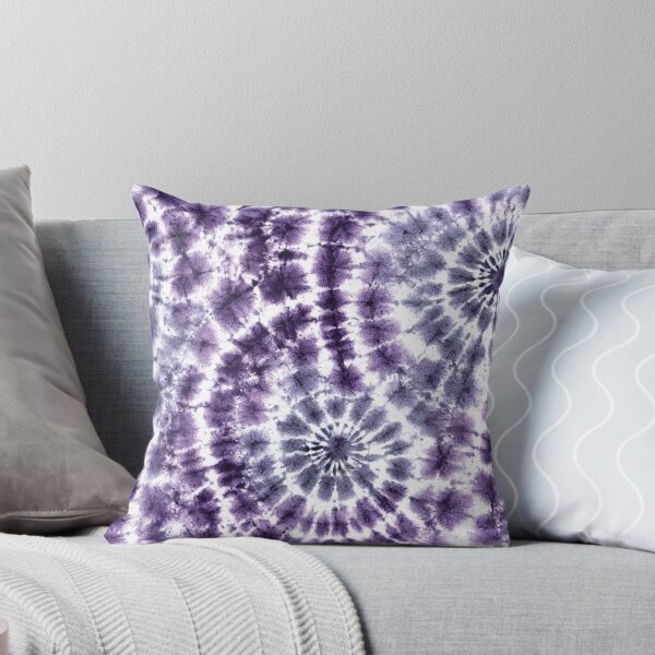 Item preview, Purple Tie-Dye Spiral – Retro Boho Psychedelic Pattern designed and sold by Rechtop.