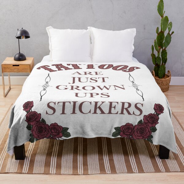 Item preview, Tattoos are just grown ups stickers designed and sold by TaraPen.