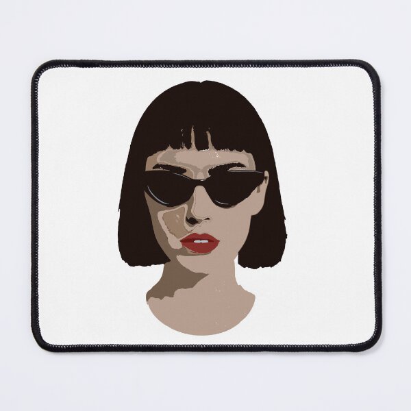 Item preview, Bold Black Hair, Red Lips Icon. designed and sold by dakotii.