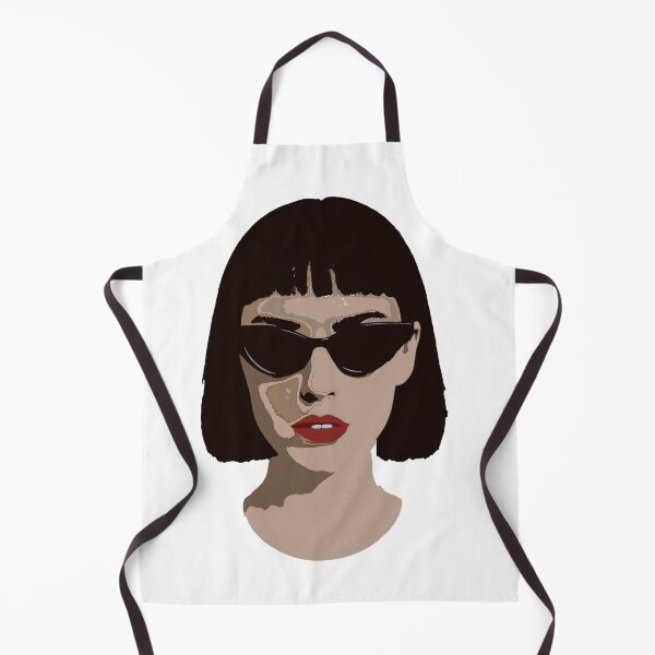 Item preview, Bold Black Hair, Red Lips Icon. designed and sold by dakotii.