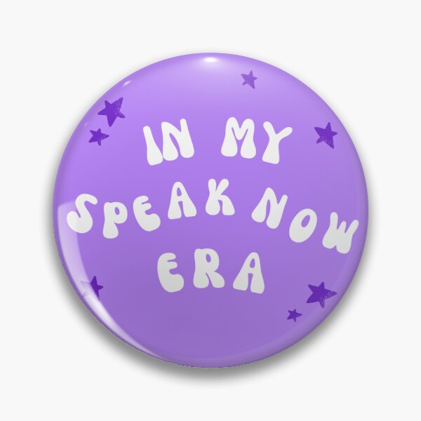 Item preview, In My Speak Now Era - Taylor Swift Inspired Pin, Magnet, and Sticker designed and sold by swiftie corner.