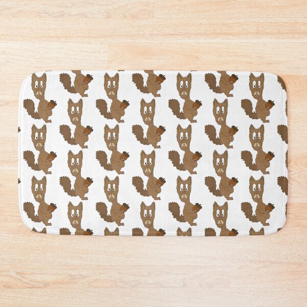 Item preview, Hand drawn cartoon squirrel with acorn  designed and sold by ThePlantGoblin.
