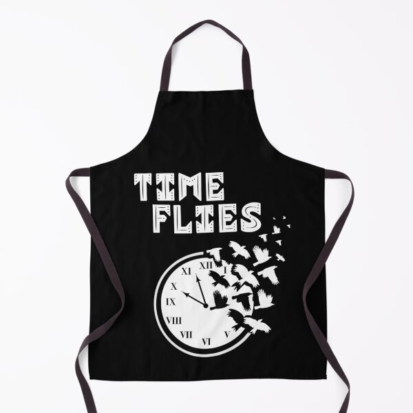 Item preview, Time Flies - Hand Drawn Birds Design for Dark Backgrounds designed and sold by nomadraconteur.