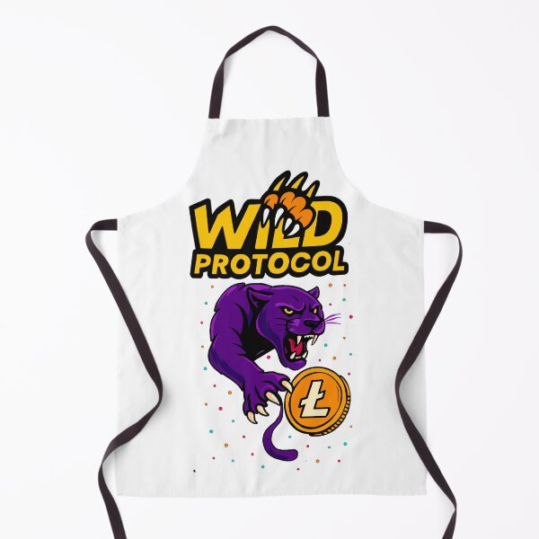 Item preview, "Wild Protocol" – Litecoin Panther Crypto Art designed and sold by BitCrop.