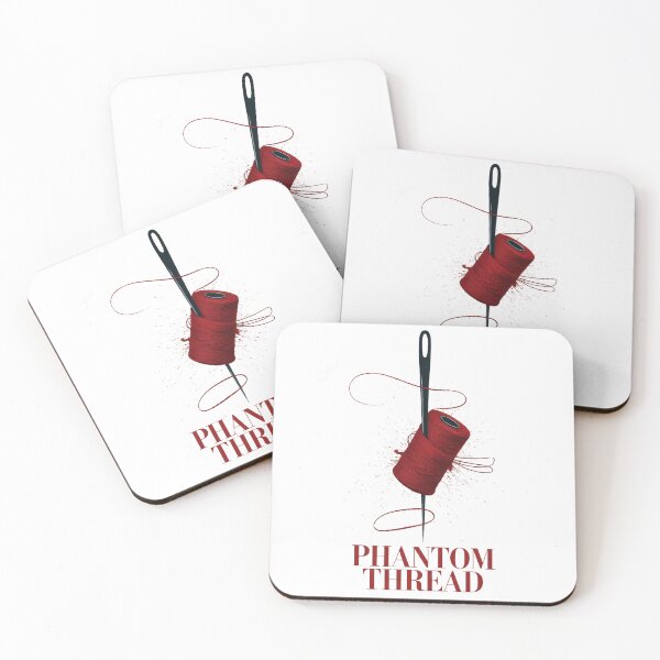 Item preview, Phantom Thread — Red Stitch Minimal designed and sold by Enea Kelo.