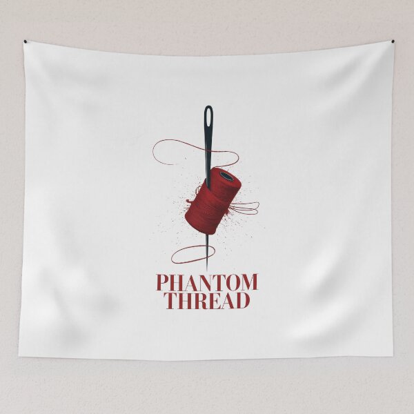 Item preview, Phantom Thread — Red Stitch Minimal designed and sold by Enea Kelo.