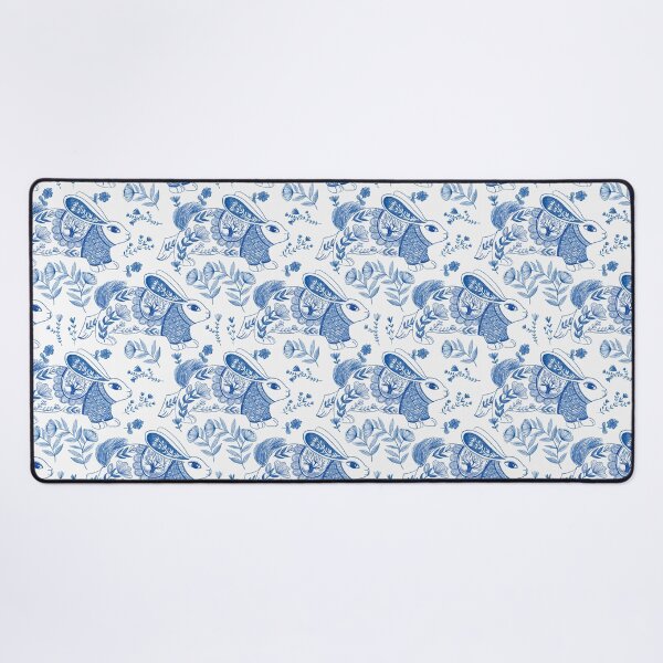 Item preview, Blue Rabbit Motifs designed and sold by Jemma Jamie Skidmore.