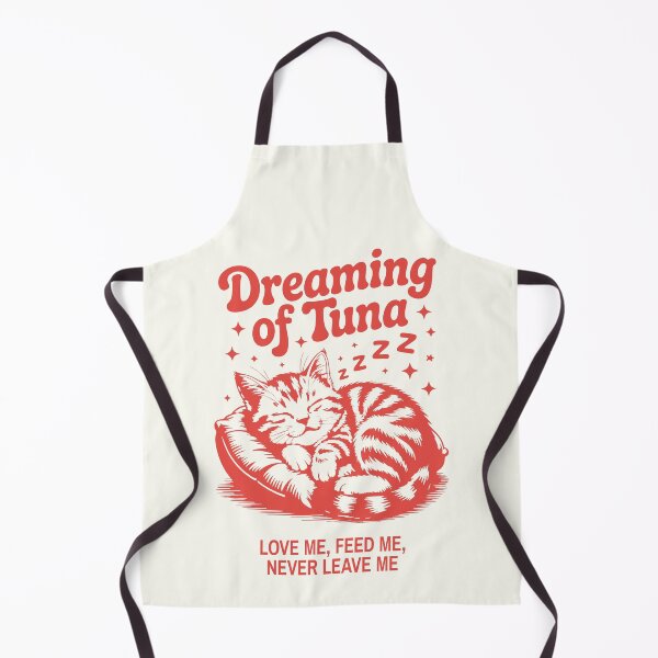 Item preview, Dreaming of Tuna Funny Cat Lover Graphic Design designed and sold by 89BLACK.