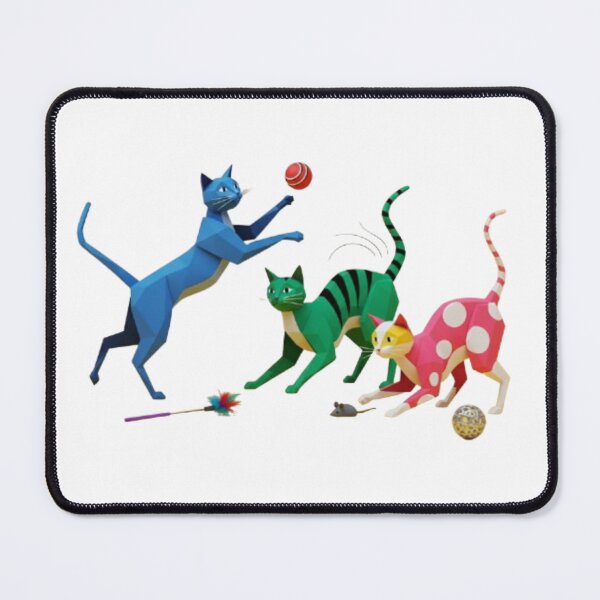 Item preview, Cat playing with toys designed and sold by PP&RAINBOW SHOP.