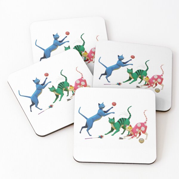 Item preview, Cat playing with toys designed and sold by PP&RAINBOW SHOP.