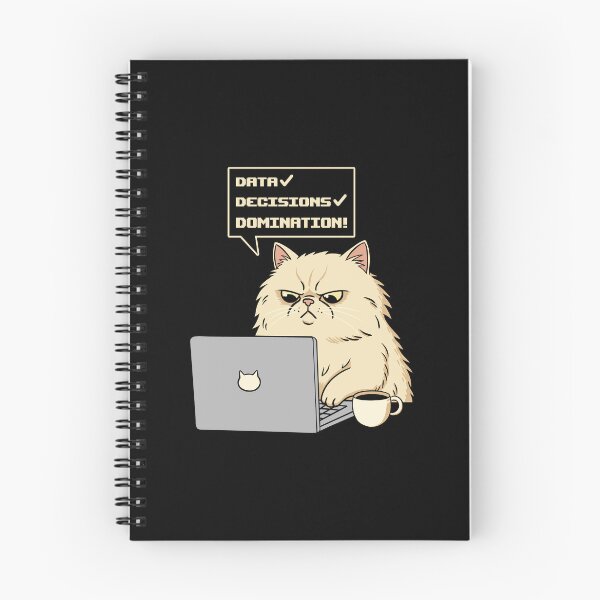 Item preview, Data Decisions Domination for cat lovers  designed and sold by sachpica.