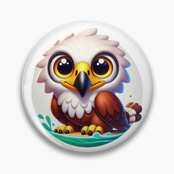 Item preview, Cute African Fish Eagle designed and sold by Sillytoe.