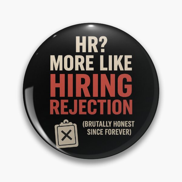 Item preview, HR? More Like Hiring Rejection - Retro Office Tee designed and sold by Work Life Tees.