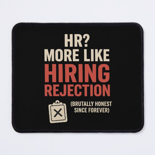 Item preview, HR? More Like Hiring Rejection - Retro Office Tee designed and sold by Work Life Tees.