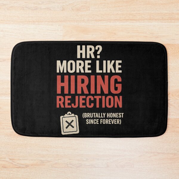 Item preview, HR? More Like Hiring Rejection - Retro Office Tee designed and sold by Work Life Tees.