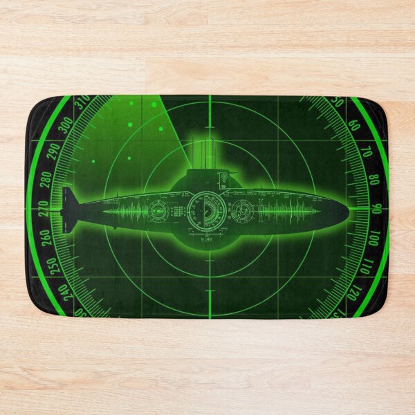 Artikelvorschau, Atom-U-Boot vom Sonar der US Navy entdeckt entworfen und verkauft von Tattoo-Shirt Designer .