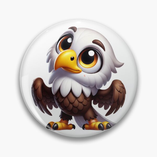 Item preview, Adorable Bald Eagle designed and sold by Sillytoe.