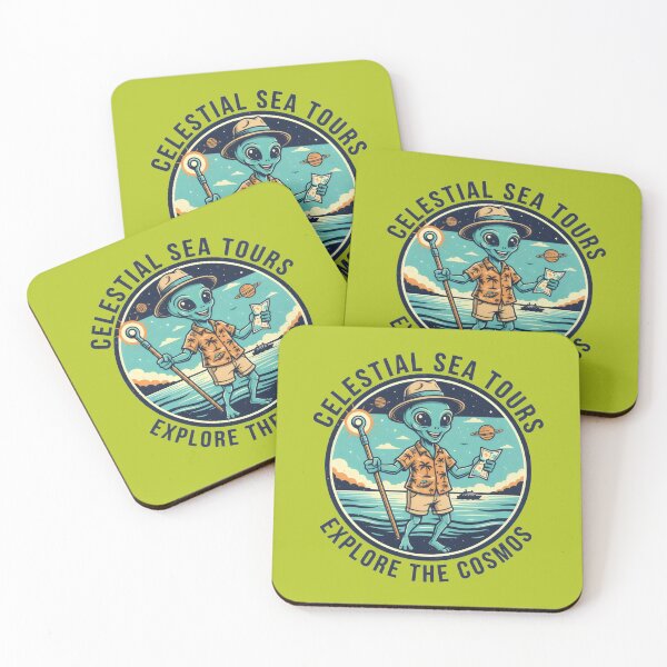 Item preview, Alien tourist. designed and sold by MyHappyArtShop.