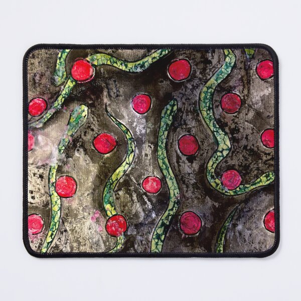 Item preview, polka dot snakes designed and sold by Emily Bodden Art.