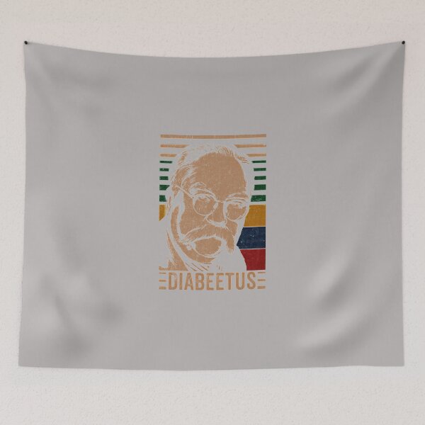 Item preview, DIABEETUS--WILFORD-BRIMLEY---VINTAGE-STYLE-DESIGN-T-SHIRT designed and sold by linneaschnee.